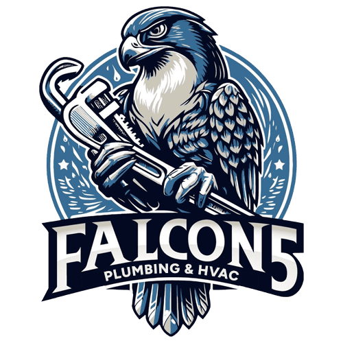 Falcon 5 Plumbing & HVAC Logo - Professional plumbing and HVAC services in Waco